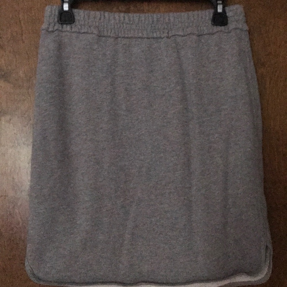 J Crew Factory sweat pant skirt